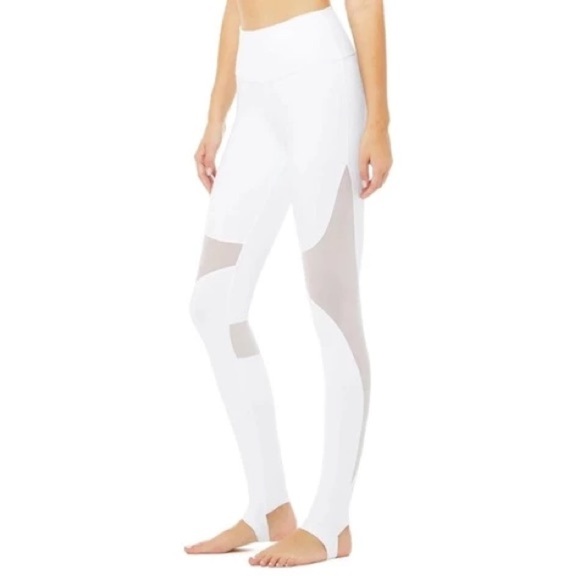 ALO yoga White High Waist Coast Legging Size S - Picture 3 of 13